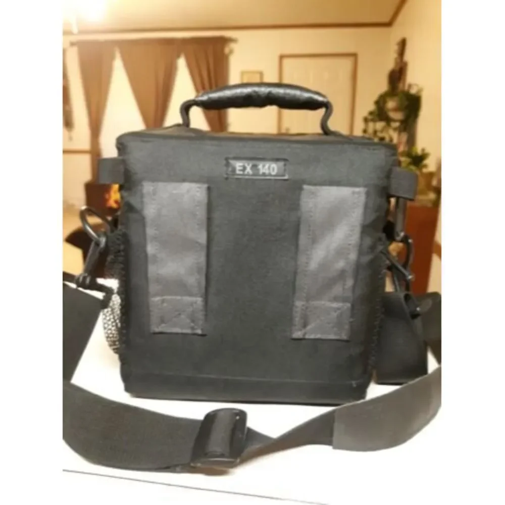 Lowepro EX-140 Camera Camcorder Storage Bag Case Black Nylon w/ Shoulder Strap